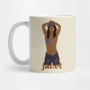 janet brown // fan Mug